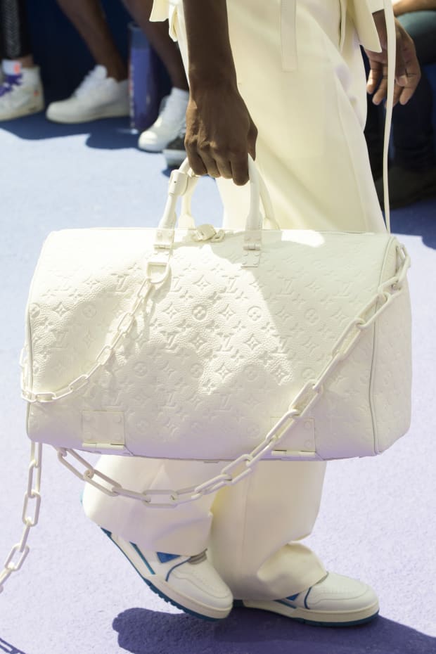 White Louis Vuitton Bag Virgil