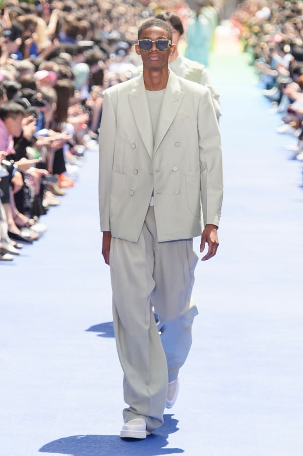 Every look from Virgil Abloh's First Louis Vuitton Show  Esquire Middle  East – The Region's Best Men's Magazine