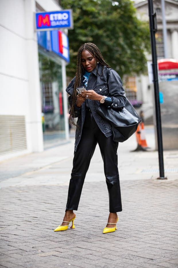 Statement Handbags Were a Street Style Favorite on Day 5 of London
