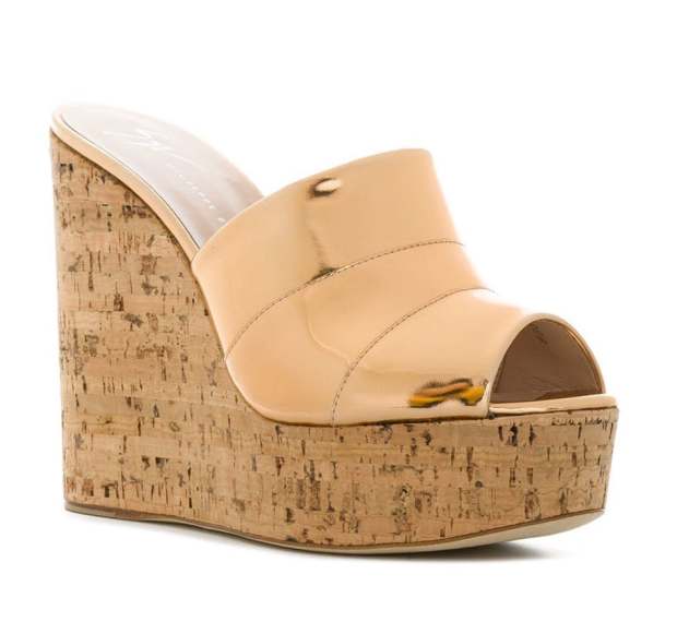 cork platform shoes