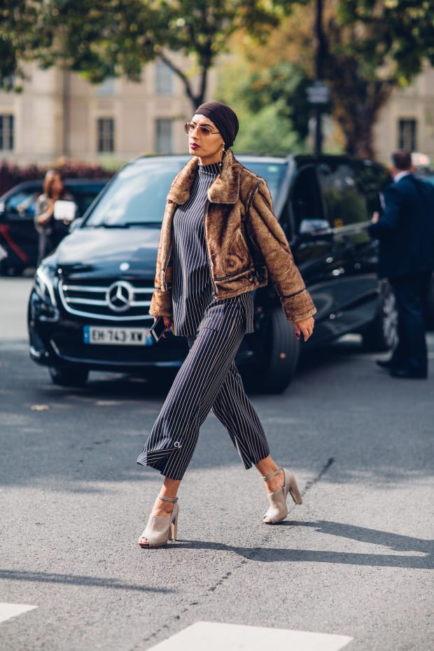 Small Crossbody Bags Were a Street Style Favorite On Day 1 of Paris Fashion  Week