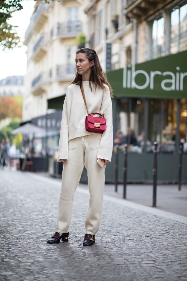 Small Crossbody Bags Were a Street Style Favorite On Day 1 of
