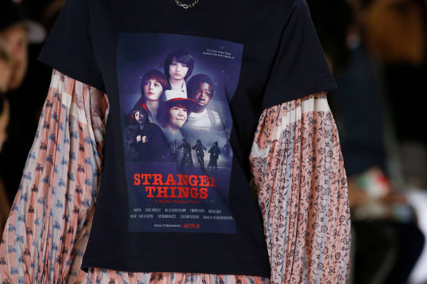 Louis Vuitton 'Stranger Things' T-shirt - Louis Vuitton Debuts Stranger  Things Shirt at Paris Fashion Week