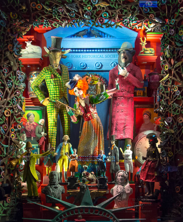 Kartell bursts on to New York's famous Fifth Avenue in the windows of Bergdorf  Goodman