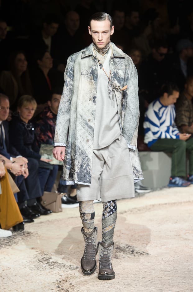 Louis Vuitton - Turned towards the future. The Titanium Sherpa Trunk from  the Louis Vuitton Men's Fall-Winter 2018 Fashion Show by Kim Jones. See all  the looks and watch the show now