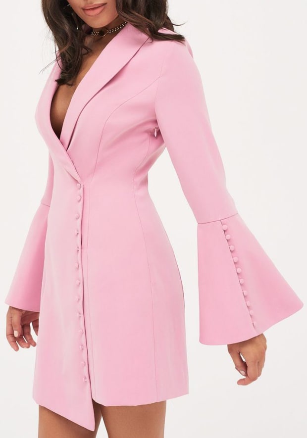 Pink Tuxedo Dress Flash Sales, UP TO 51 ...