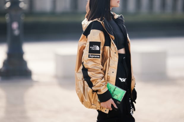 supreme north face backpack stockx