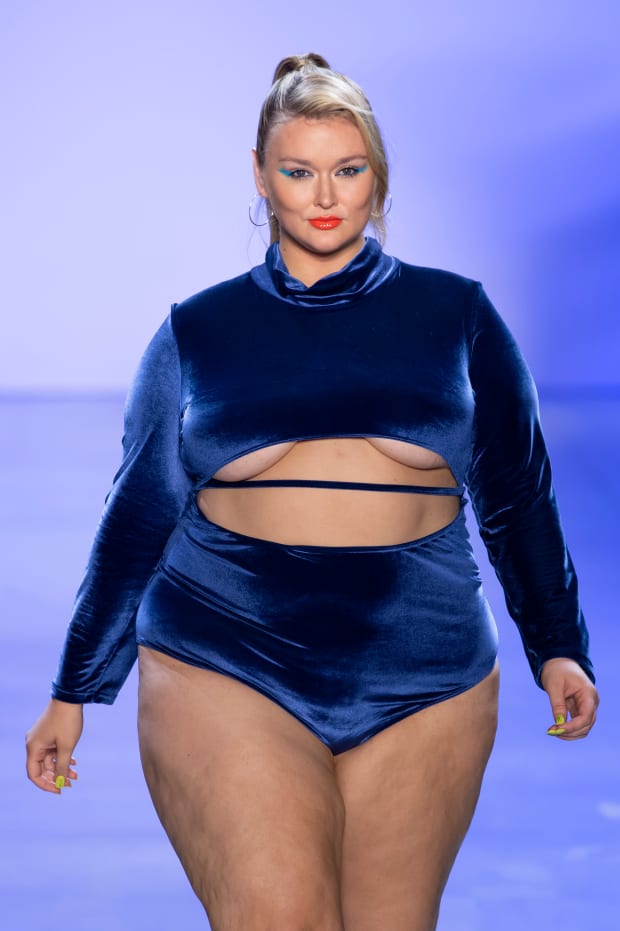 munching Calibre Assimilate What Fashion Week is Like for Model and Body Positivity Activist Hunter  McGrady - Fashionista