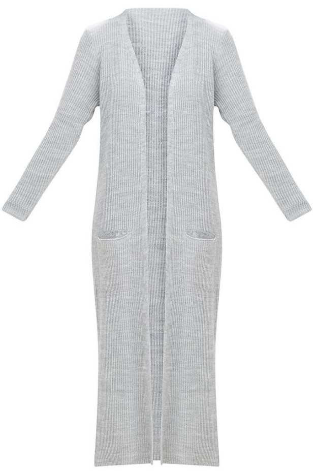 plt grey cardigan
