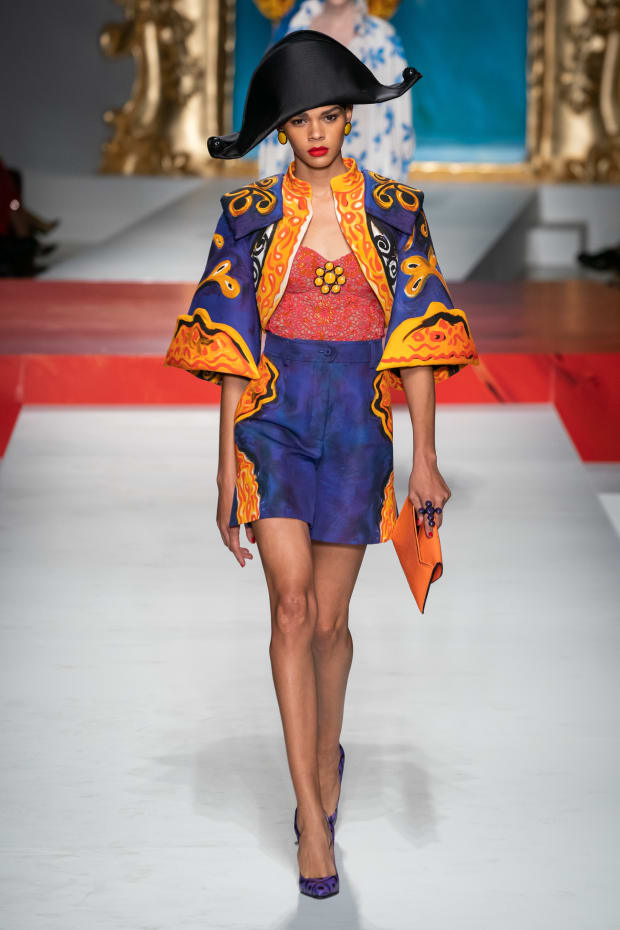 Jeremy Scott Channels Picasso for Moschino's Spring 2020