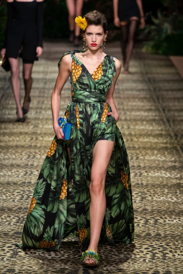 Dolce & Gabbana SS20 plant a 'Sicilian jungle' in Milan - HIGHXTAR.