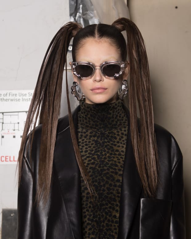 Alexander Wang Collection 2 Hair Makeup Beauty Fashionista