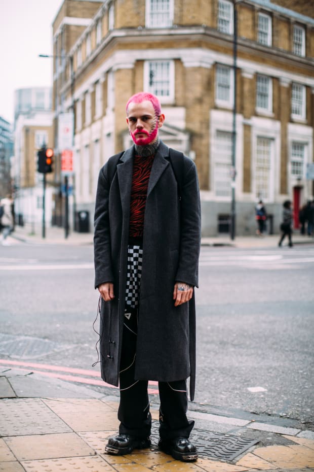 The Street Style Crowd Platform Sneakers a Thing at London Fashion Week Men's - Fashionista