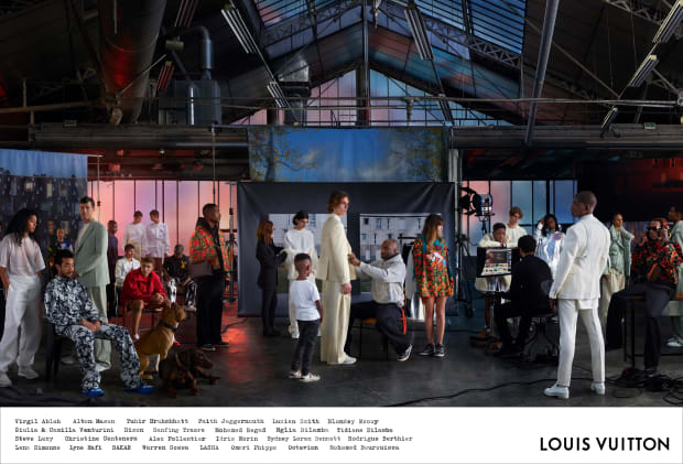 Louis Vuitton first campaign with Ghesquière