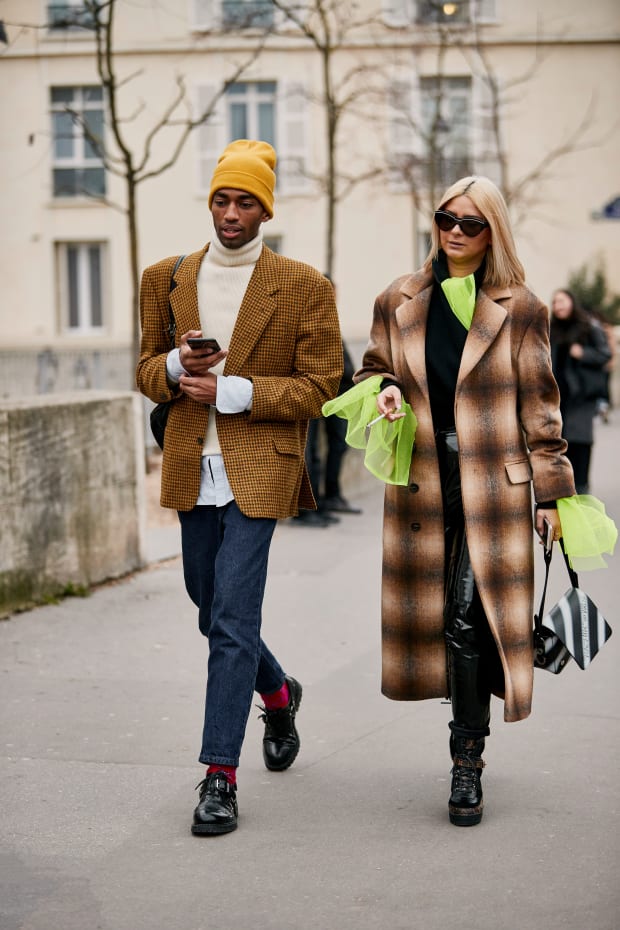 Paris Menswear Fall-Winter 2019 Fashion Week: Celeb Street Style Pics