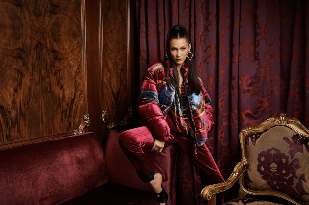 Bella Hadid Tapped for Kith x Versace Collection - PAPER Magazine