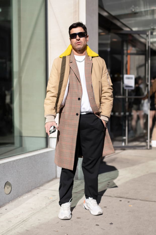 Everyone Wore Plaid At New York Fashion Week Men S Fashionista