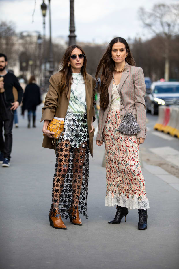 Showgoers Wore a Lot of Chainmail on Day 3 of Paris Fashion Week -  Fashionista