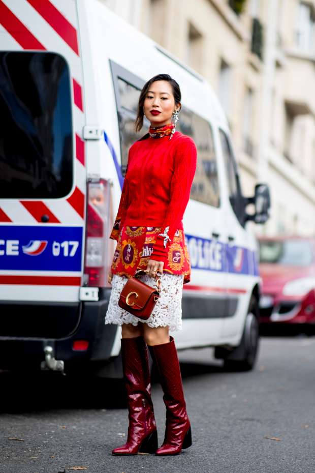 Showgoers Wore a Lot of Chainmail on Day 3 of Paris Fashion Week -  Fashionista
