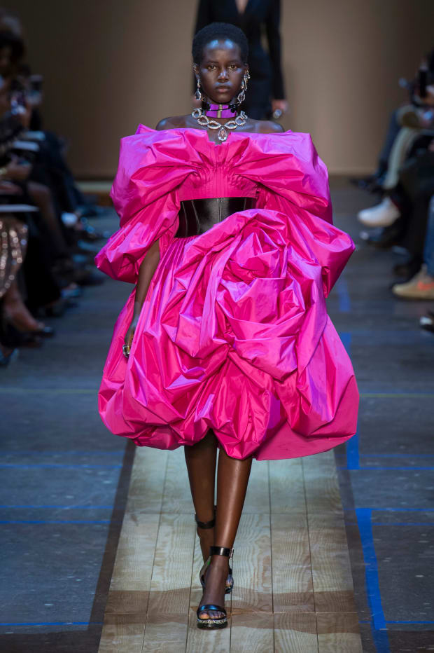 The Exquisite Details at Alexander McQueen's Fall 2019 Show