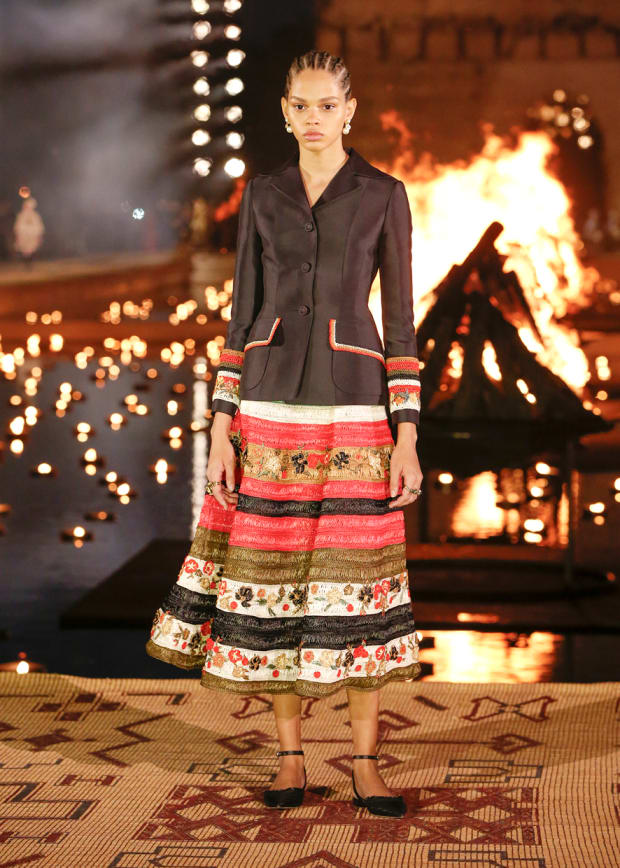 Grace Wales Bonner Takes On the Bar Jacket and the New Look Skirt at Dior's  Marrakech Resort Show