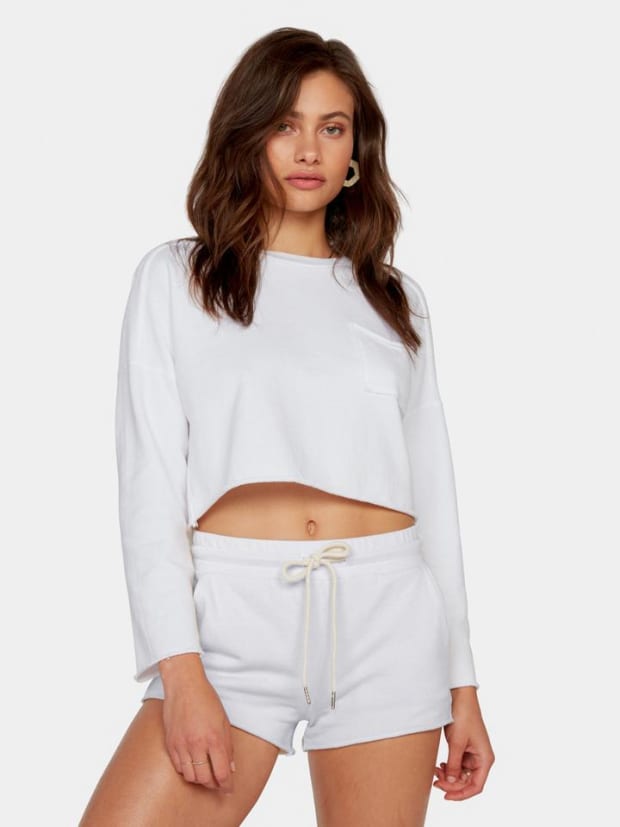 sweat cropped