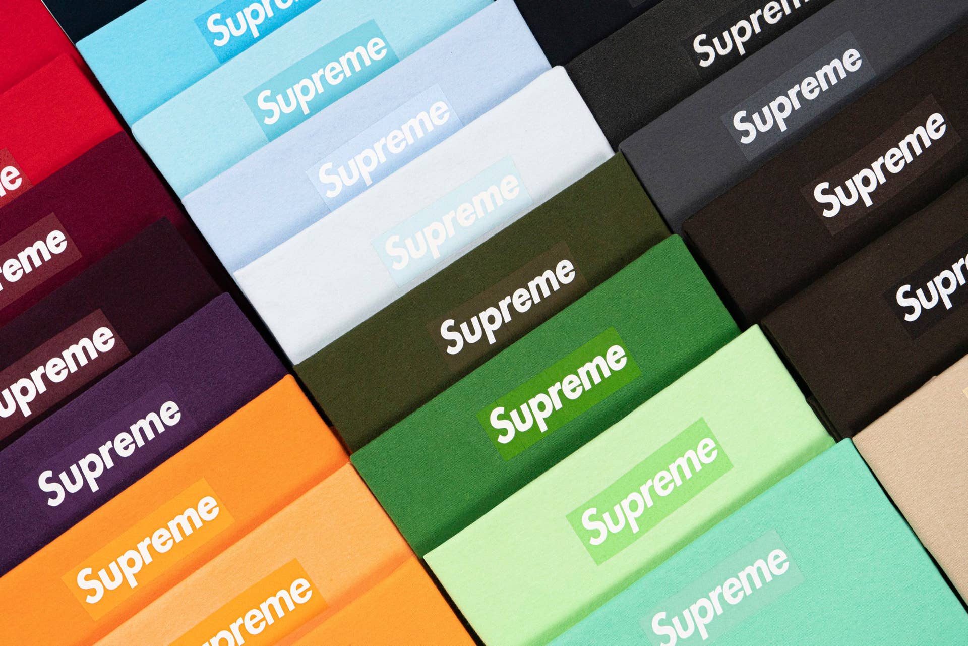 Collection of Supreme T-Shirts 