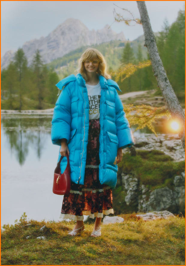 At Long Last Here S A Look At Gucci S Collaboration With The North Face Fashionista