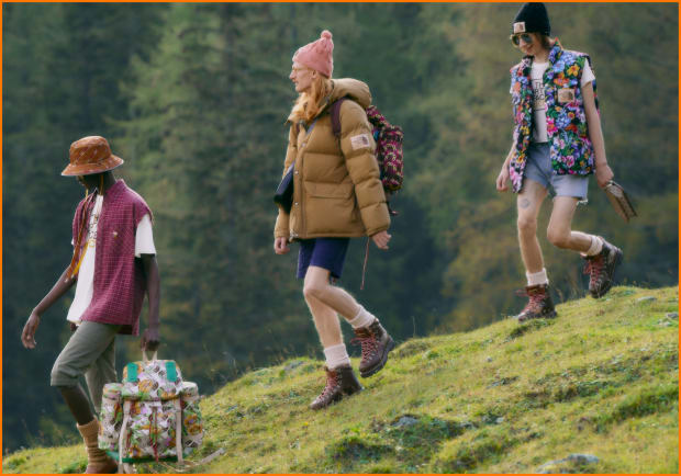 At Long Last Here S A Look At Gucci S Collaboration With The North Face Fashionista