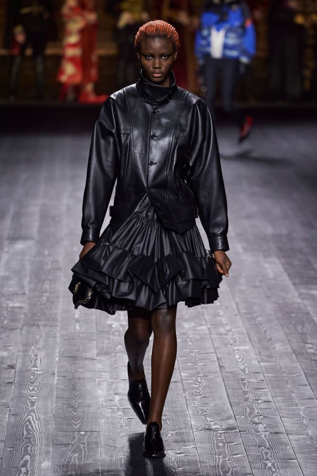 Nicolas Ghesquière Pairs Petticoats and Parkas for Louis Vuitton Fall 2020  - Fashionista