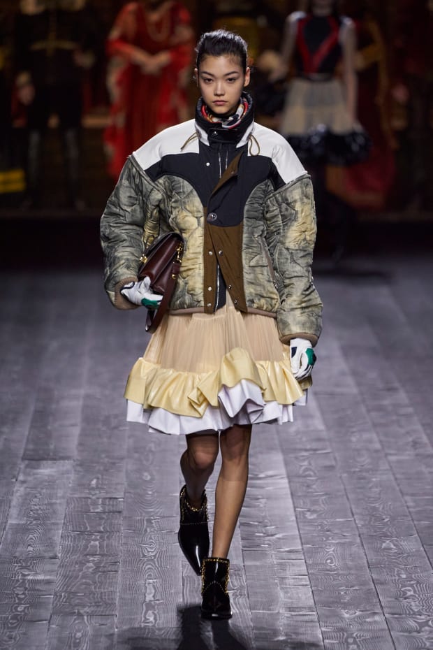 Nicolas Ghesquière Pairs Petticoats and Parkas for Louis Vuitton