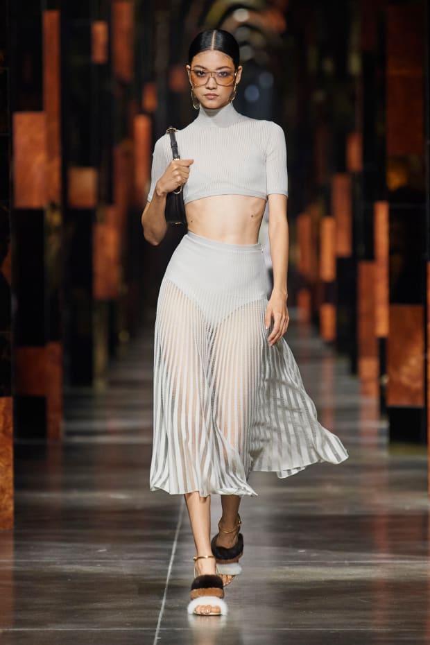 Kim Jones Goes Disco for Fendi Spring 2022 - Fashionista