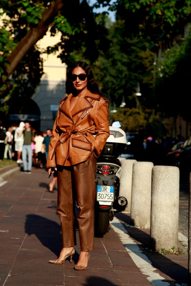 Milan, Italy - September, 21, 2022: Street Style Outfit Detail, Woman Wears  Brown LV Monogram Print Pattern Neverfull Editorial Stock Photo - Image of  2022, block: 259981483