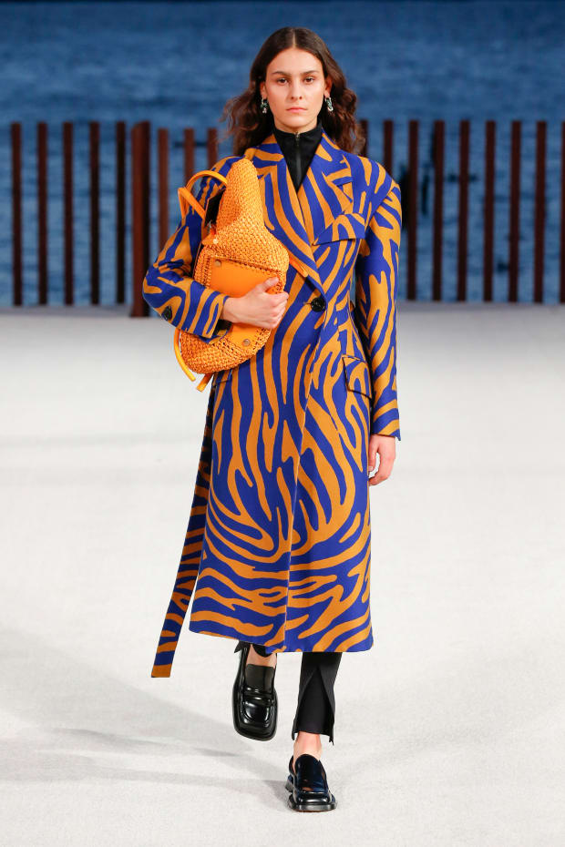 According to the Runways, Tiger Stripes Are the Stand-Out Animal Print For  Spring 2022 - Fashionista