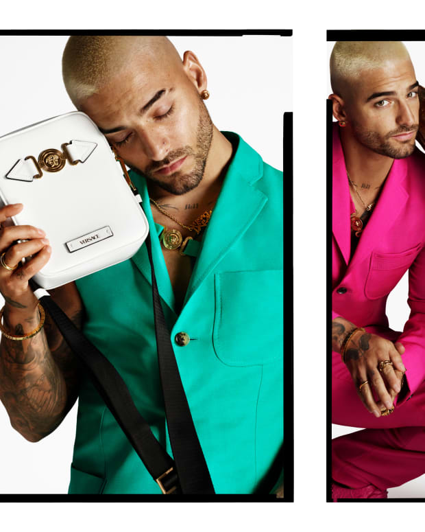 It's Maluma Baby for Versace! - Fashionista