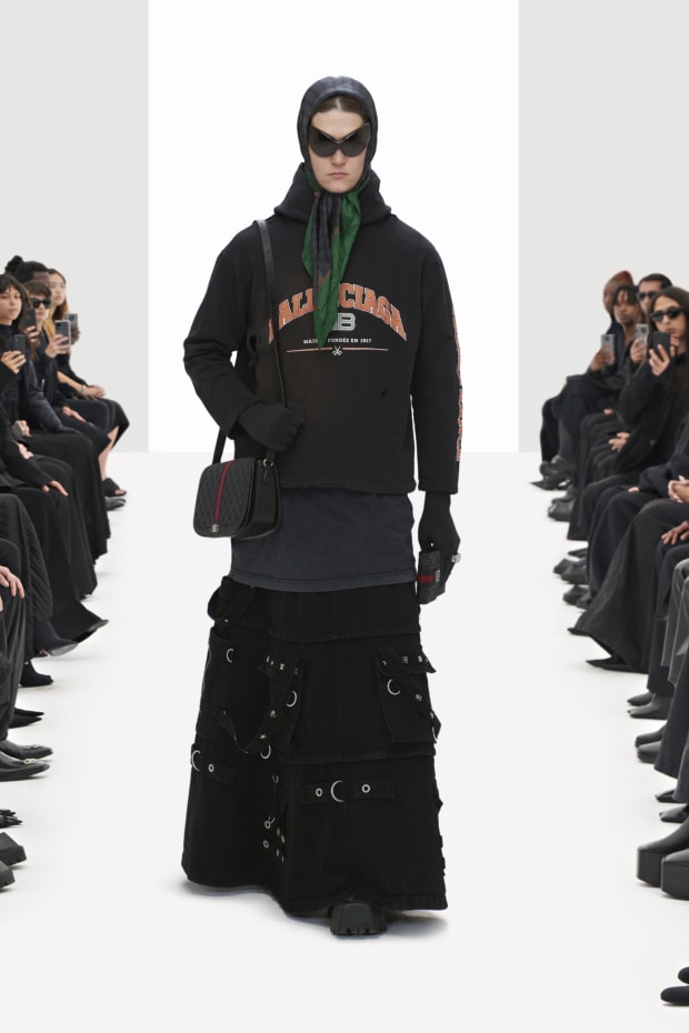 Balenciaga Spring 2022 Show Included Gucci Bags & Crocs