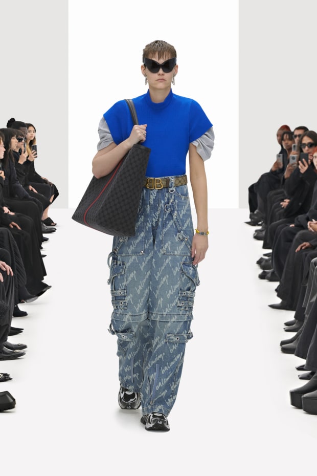 Balenciaga Interpreted Gucci Products for Its Spring 2022 Collection – WWD