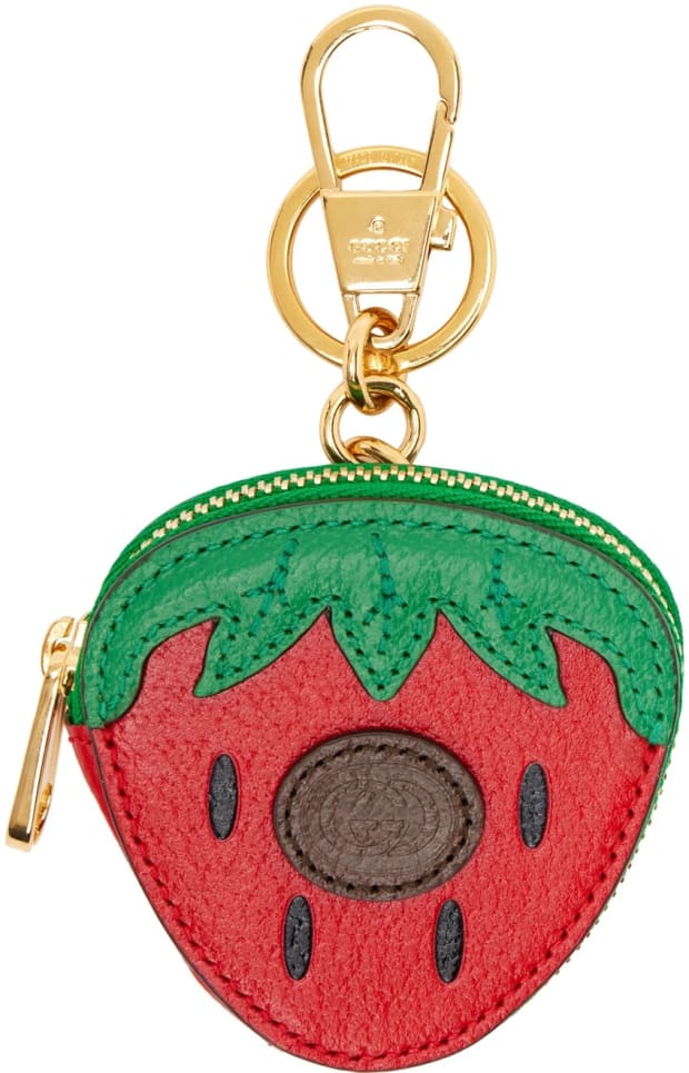 Strawberry Aesthetic Keychain  Cute keychain, Wedding jewelry