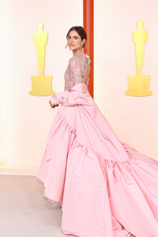dean allison pink dress