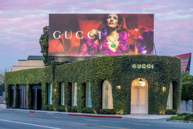 Gucci Rolls Out New Pop-Up Concept