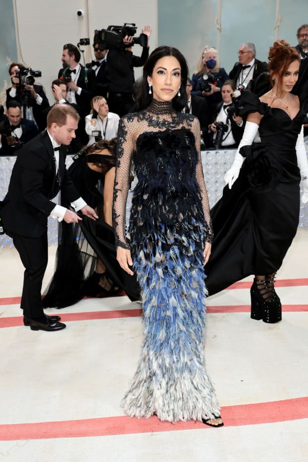 Fashion red carpet finery from Karl Lagerfeld's Met Gala