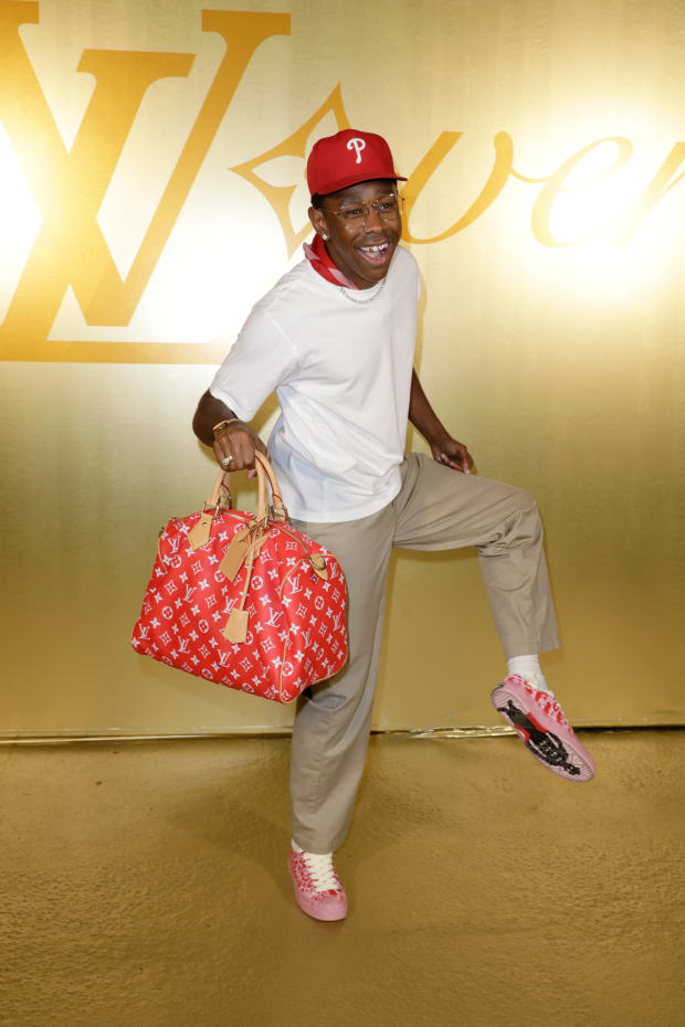 Rap-Up on X: Tyler, the Creator rocking Louis Vuitton and leopard