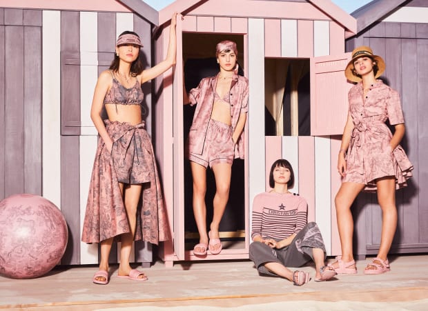 11 Luxury Fashion Brands Take Over Beaches, From Fendi To Dior