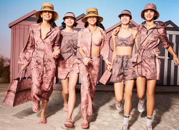 11 Luxury Fashion Brands Take Over Beaches, From Fendi To Dior
