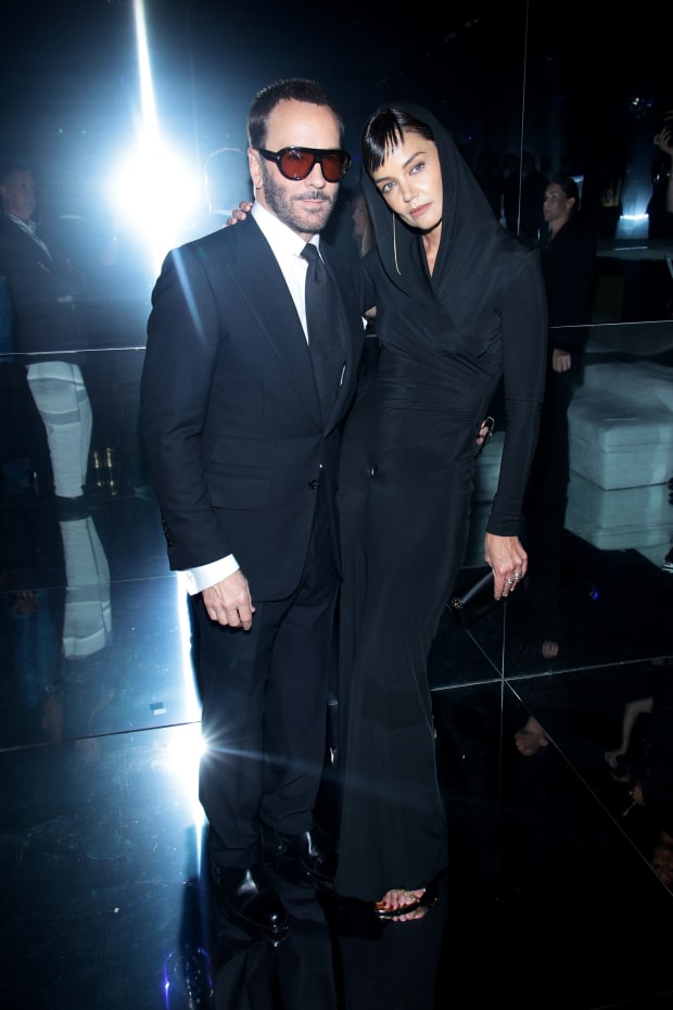 VIP Guests of Tom Ford Spring Summer 2023 Women's and Men's Collection