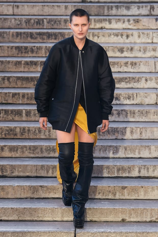 Rick Owens Inspired Over The Knee Boots – Sansa Costa