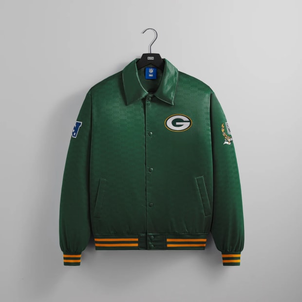 Kith x NFL Dolphins Satin Bomber Jacket Center