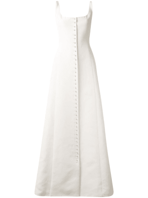 gabriela hearst white dress