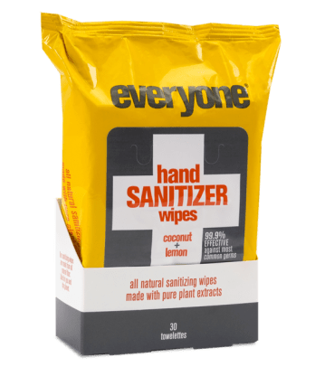 hand sanitizer wipes