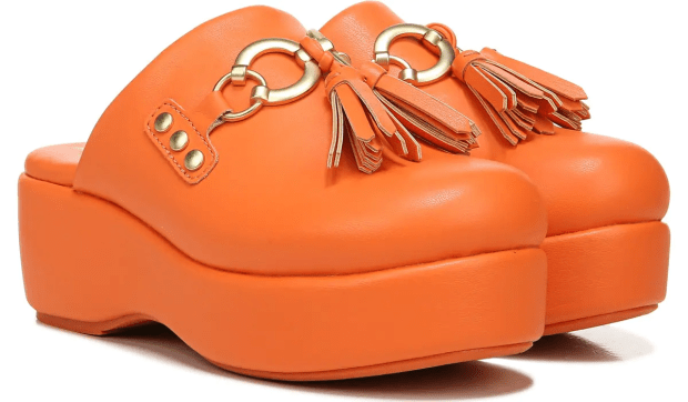 Circus by Sam Edelman Jinger Clog in Bright Papaya